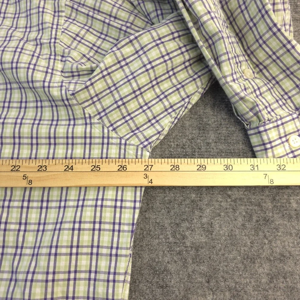 Ralph Lauren Greggor Shirt XL Long Sleeve Button Down Multicolor Check‎ Pocket